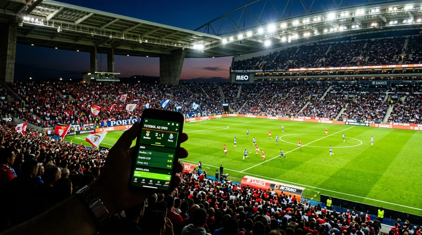 Apostas em futebol Portugal - Primeira Liga e Champions League lideram o mercado