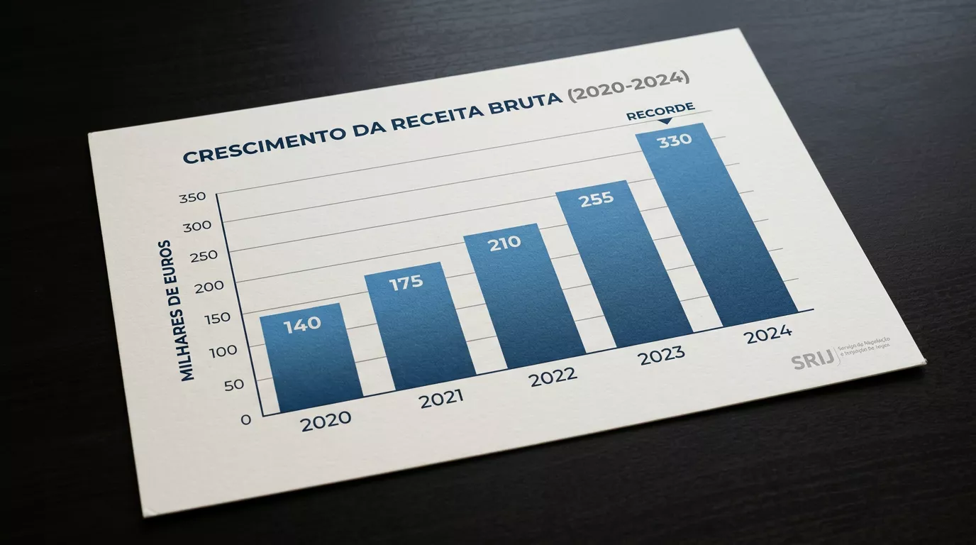 Crescimento do mercado de apostas desportivas online em Portugal 2020-2025